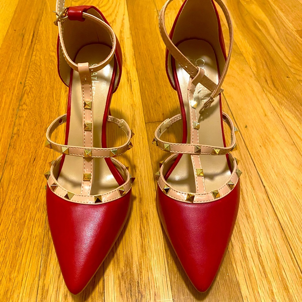 Red Valentino inspired heels